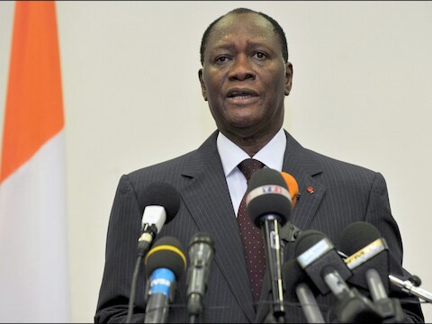 Alassane Ouattara.