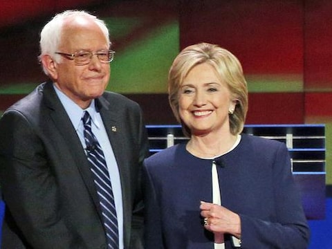 Bernie Sanders en Hillary Clinton