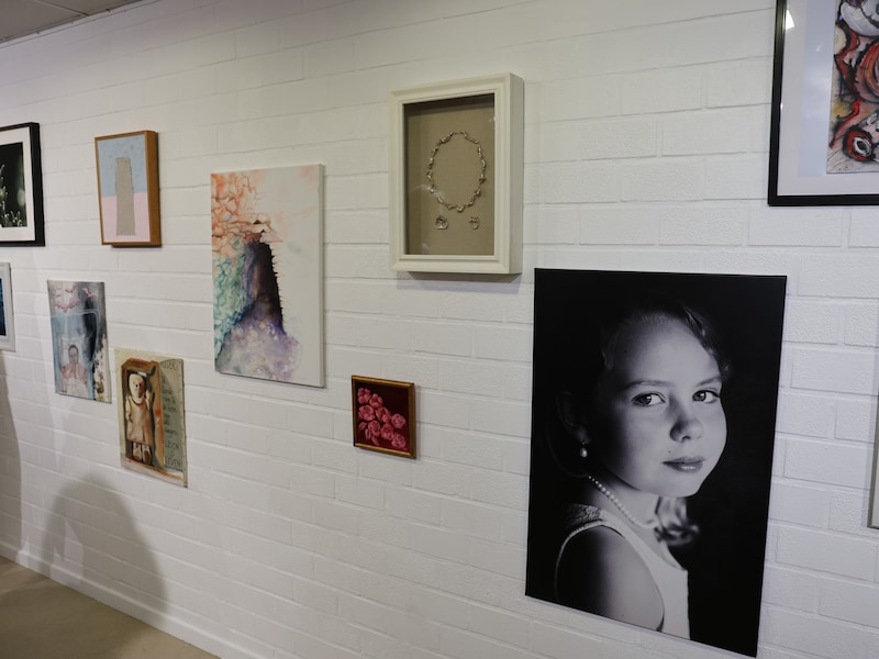 Archiefbeeld van een expo in Cultuurhuis Stroming in Berlare.