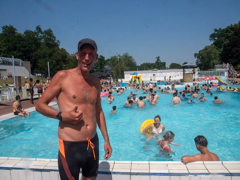Gemeenteraadslid Wouter Bracke wil De Warande zeker nog één zomer openhouden. 