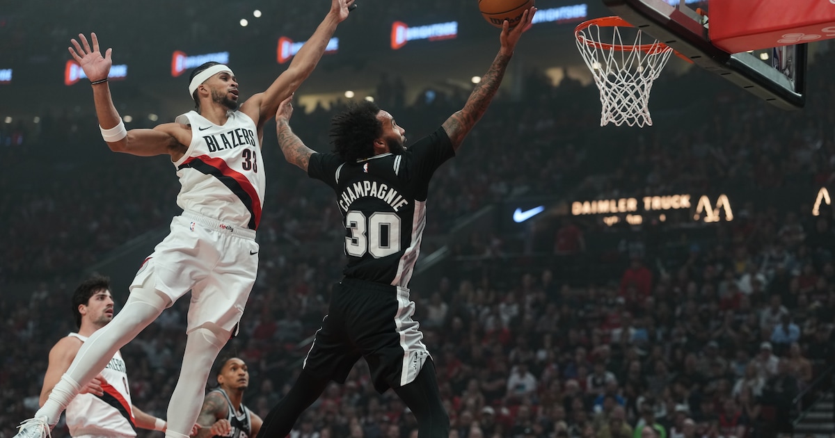 Spurs-ster Victor Wembanyama doet Toumani Camara en Portland in het stof bijten