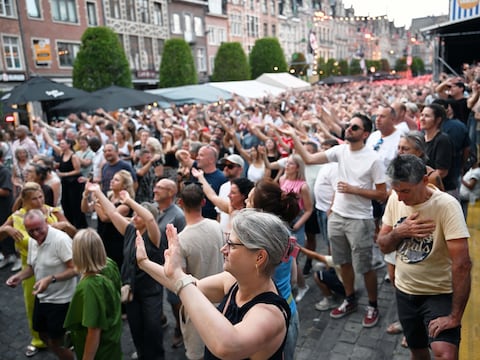 Hapje Tapje werd afgesloten met optreden van Les Truttes.