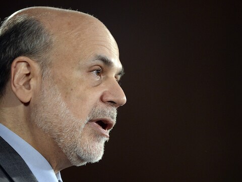 Federal Reserve voorzitter Ben Bernanke