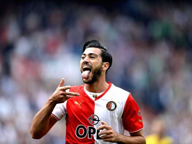 Graziano Pellè na één van zijn drie treffers.