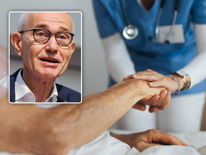 Minister van Volksgezondheid Frank Vandenbroucke (Vooruit) lanceert het Kankerplan 2026-2036. 