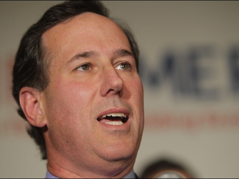 Republikeinen vrezen dat Rick Santorum, die aan een opmars bezig is, zijn steun zal zien afkalven tijdens de echte verkiezingen voor het Witte Huis.