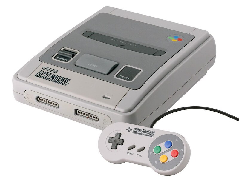 De Super Nintendo werd in 1992 uitgebracht in Europa.