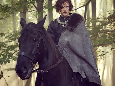 Benedict Cumberbatch als koning Richard III.