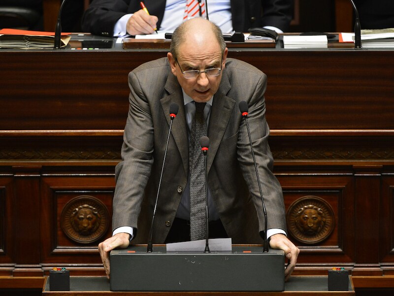 Kersvers minister van Financiën Koen Geens