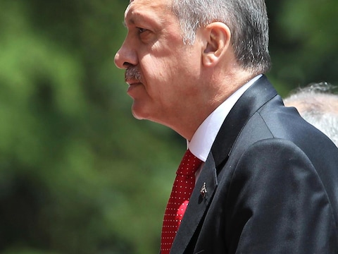 De Turkse premier Recep Tayyip Erdogan.