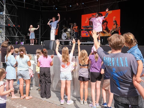 KetnetBand op de Druivenfeesten.