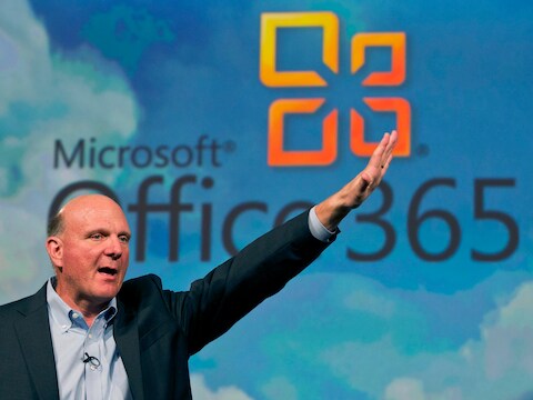 Microsoft-baas Steve Ballmer.