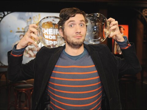Onder meer deze Lieven Scheire deed mee aan Dagen Zonder Vlees.