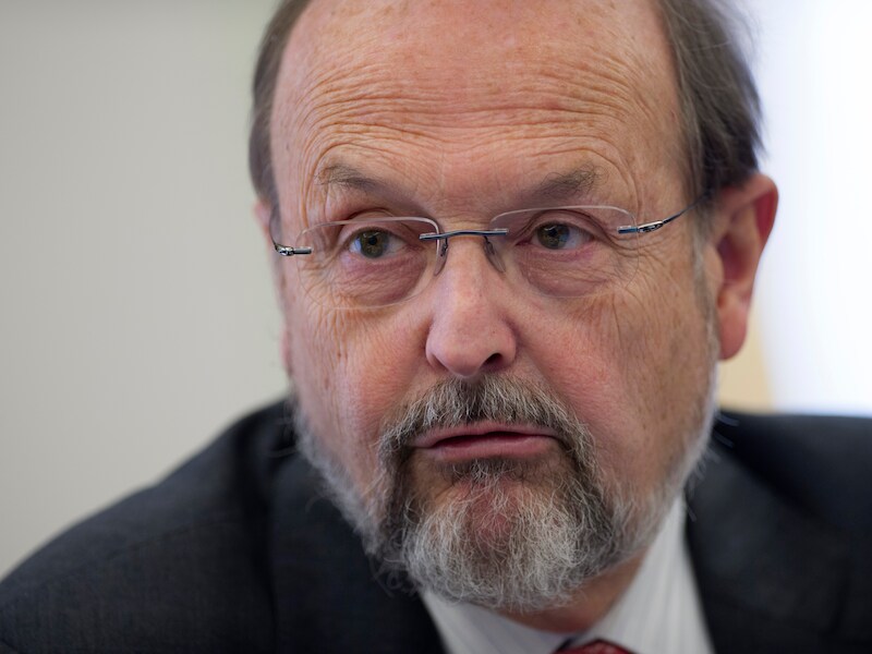 Gouverneur van de Nationale Bank van België Luc Coene