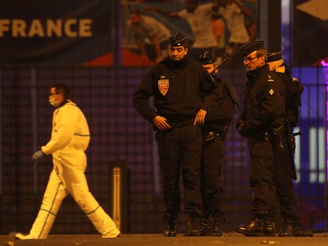 Het Stade de France na de aanslagen