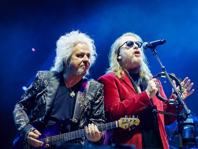 Steve Lukather en Joseph Williams van Toto zijn al bijna zeventig jaar intussen.