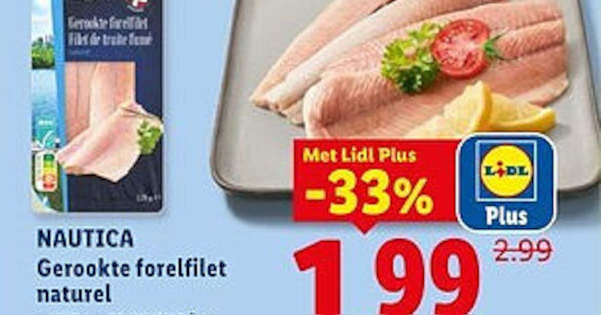 Lidl roept gerookte forelfilet terug | Nieuws | HLN.be