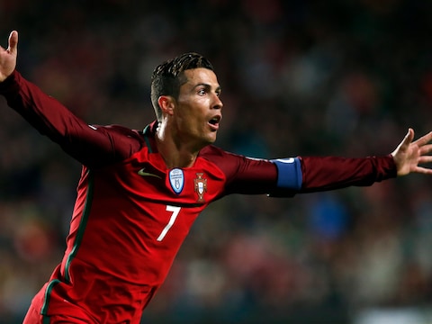 Cristiano Ronaldo is er wel bij.