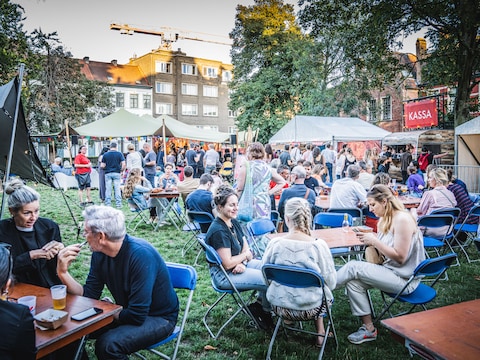 Begijnhoffeesten in het begijnhofdriespark in Gent