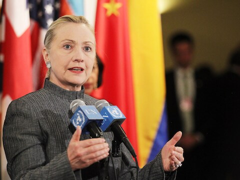 Hillary Clinton.