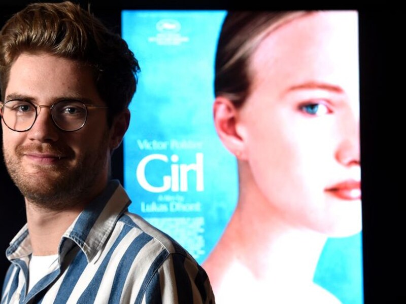 Lukas Dhont voor poster van 'Girl'