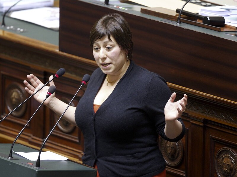 Groen-fractieleider Meyrem Almaci.