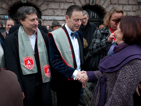 Bart De Wever, de nieuwe burgemeester van Antwerpen.