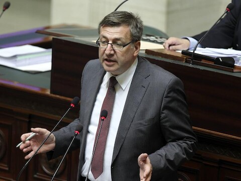 Minister van Financiën Steven Vanackere