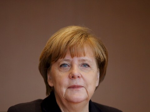 De Duitse bondskanselier Angela Merkel.