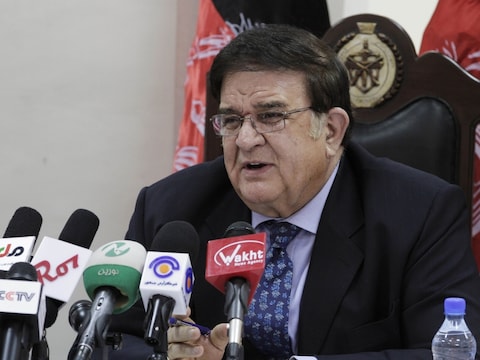 De Afghaanse minister van Defensie Abdul Rahim Wardak.