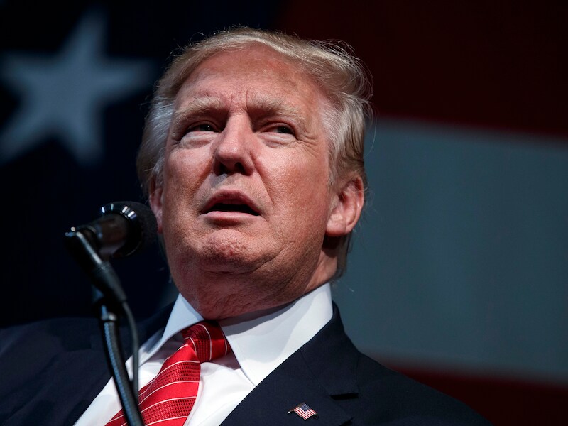 De Republikeinse presidentskandidaat Donald Trump.