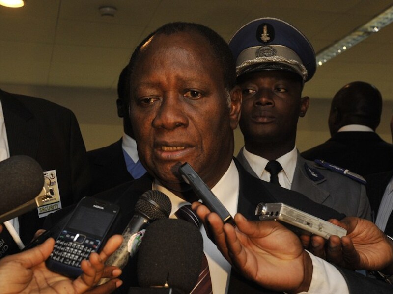 Alassane Ouattara.