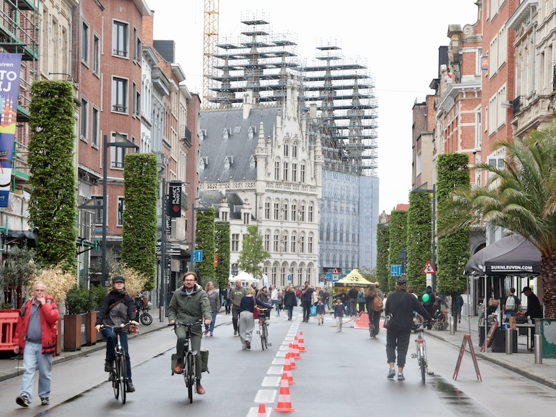 Autoloze zondag 2026 in Leuven.