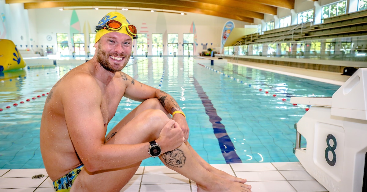 Matthieu Bonne start vandaag nieuwe wereldrecordpoging in zwembad in ...