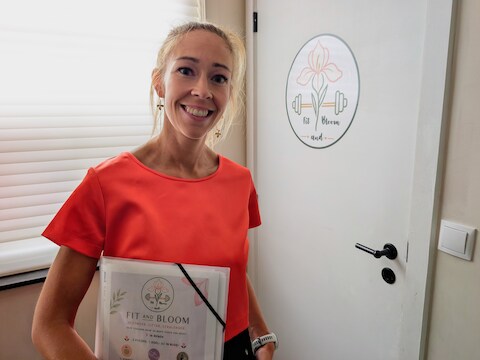 Met Fit and Bloom wil Iris Laporte mensen gezonder laten leven