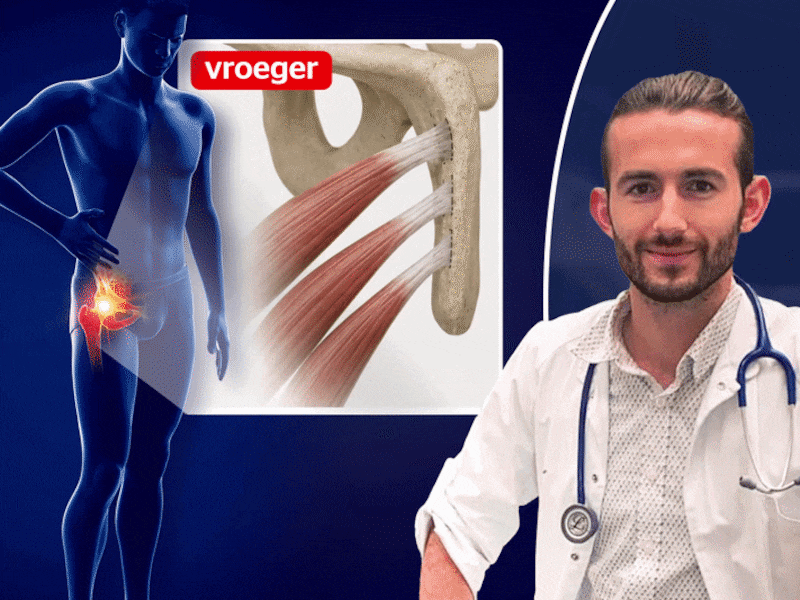 Dokter Thomas Mathieu ontdekte dat de anatomie van de binnenkant van het bovenbeen anders is dan altijd gedacht.