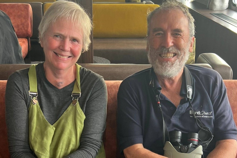Helene and Mark are on the MV Hondius. They had never met before the cruise.