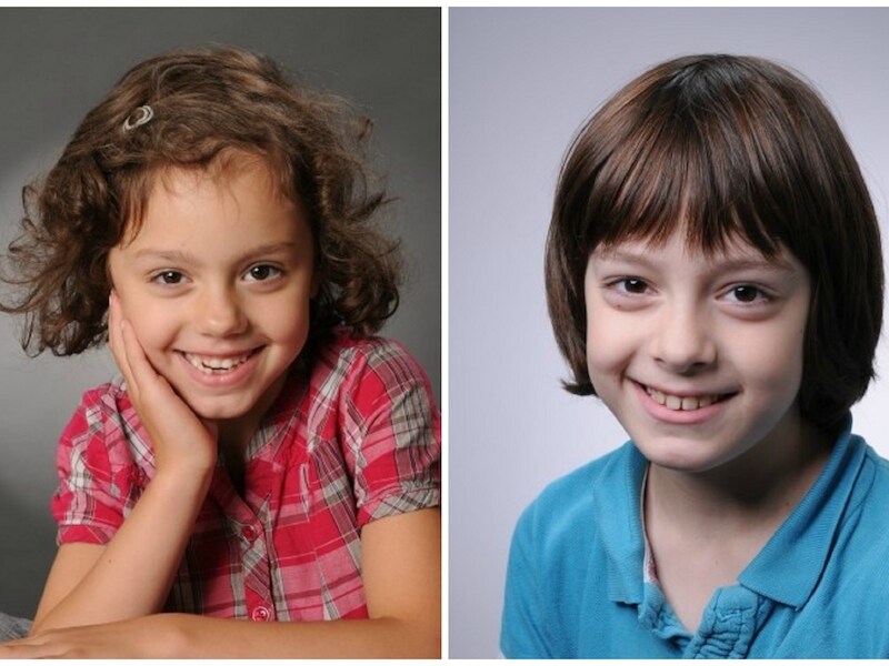 Aysha Opdam (links), Luca Opdam (rechts) zijn door hun moeder naar Syrië ontvoerd.