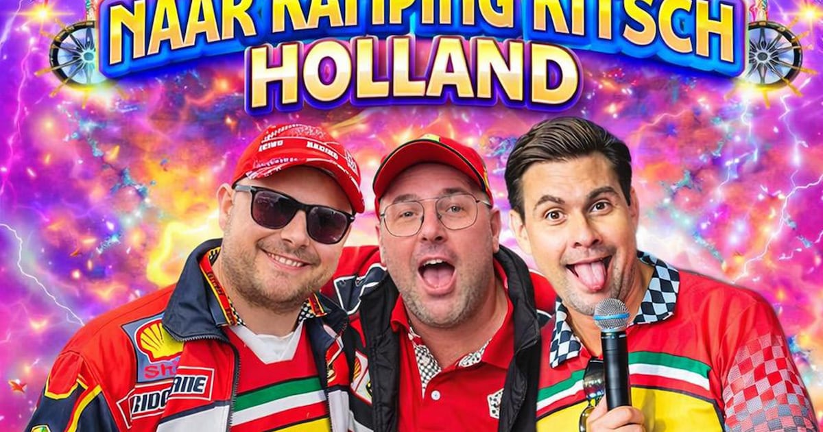 Kamping Kitsch Club voor het eerst in Helmond: Ferrari Boys nemen fans met bus mee vanuit Rekkem