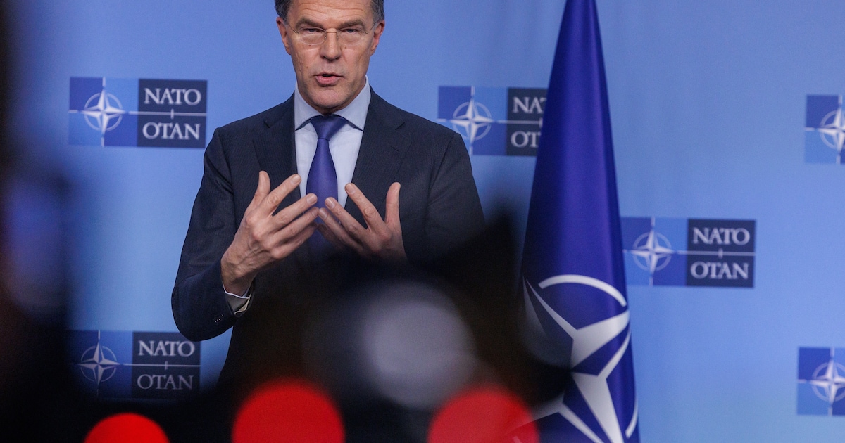 NAVO-baas Mark Rutte is blij met aanval op Iran en ziet ook positieve gevolgen voor Oekraïne