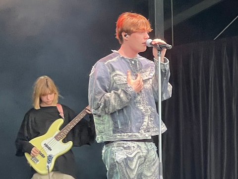 Bas Serra (17) maakte indruk op Suikerrock in Tienen.