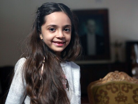 Het Syrische meisje Bana al-Abed en haar gezin verblijft nu in Turkije.