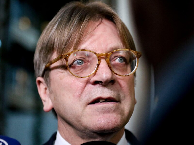 Europees Parlementslid Guy Verhofstadt.