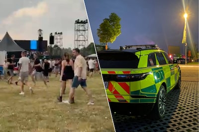 “Plots vluchtte iedereen weg, op zoek naar beschutting”: dertigtal gewonden bij korte, maar felle hagelbui tijdens optreden van Britse dj in Liezele
