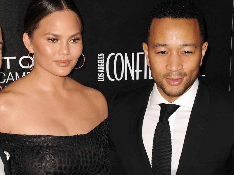 Chrissy Teigen en haar man John Legend zijn duidelijke Hilary-supporters.