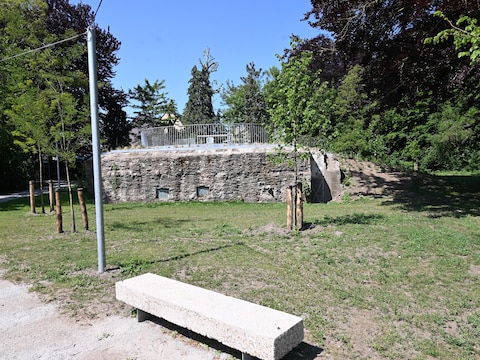 Het Egide Defeverpark in Gistel.