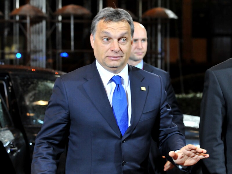 De Hongaarse premier Viktor Orban