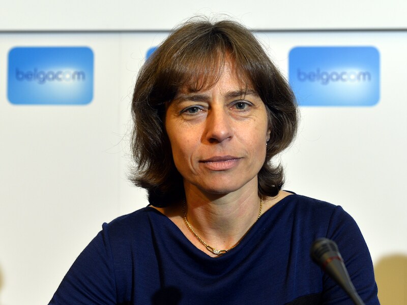 Belgacom-ceo Dominique Leroy.
