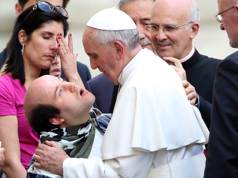 Paus Franciscus.