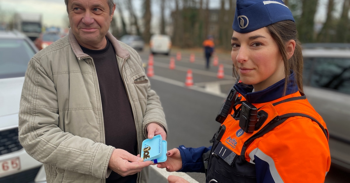 Roger (61) ontvangt gouden BOB-sleutelhanger na WODCA-actie in Mechelen: “Deze acties? Een super ini
